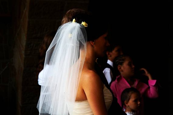 Zdjęcia ślubne z kościoła